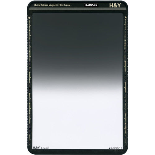 H&Y Filters K-Series Soft-Edge Graduated ND Filter with Quick Release Magnetic Filter Frame (100 x 150mm, 3-Stop) KS09