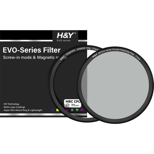 H&Y Filters HD EVO-Series Circular Polarizing Filter (82mm) EPL-82