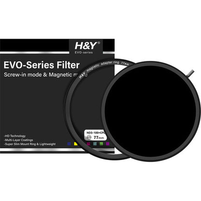 H&Y Filters HD EVO-Series Variable ND3-1000 & CPL Filter Kit (67mm) EVND67