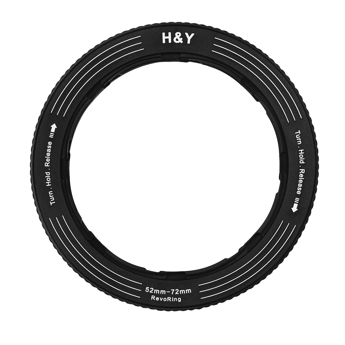 H&Y Filters REVORING 52-72mm (Black) Variable Adapter for 77mm Filters