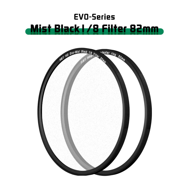 H&Y Filters HD EVO-Series Black Mist Filter Kit (82mm, Grade 1/8)
