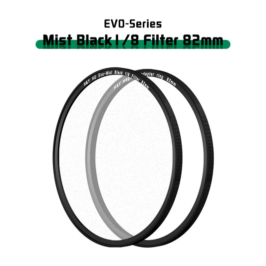 H&Y Filters HD EVO-Series Black Mist Filter Kit (82mm, Grade 1/8)