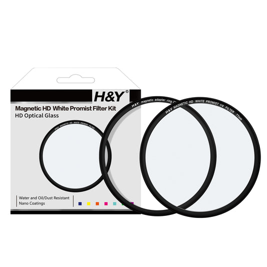 H&Y Magnetic HD White Promist 1/4 Filter Kit for 82mm- MW4-82mm