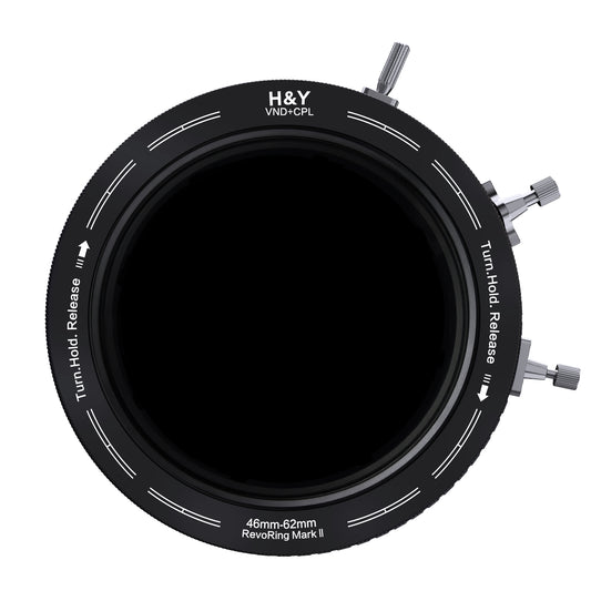 H&Y Filters Revoring Variable ND3-ND1000 + CPL Mark II Filter (46mm-62mm)