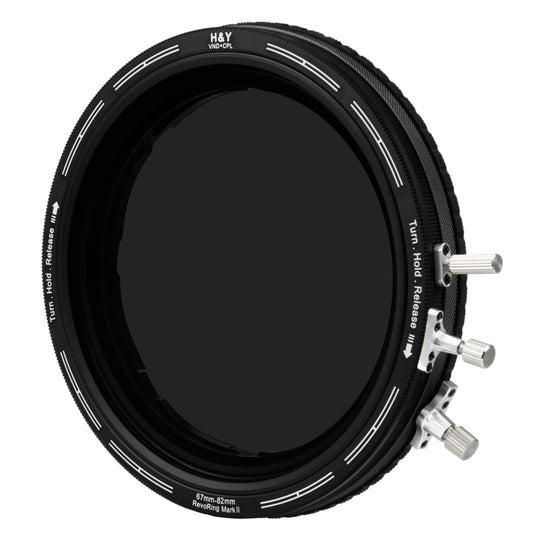 H&Y Filters Revoring Variable ND3-ND1000 + CPL Mark II Filter (67mm-82mm)