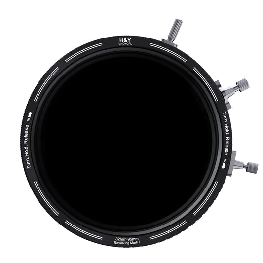 H&Y Filters Revoring Variable ND3-ND1000 + CPL Mark II Filter (82mm-95mm)