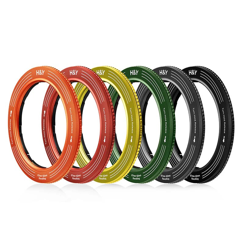 H&Y Filters REVORING 67-82mm Variable Adapter for 82mm Filters