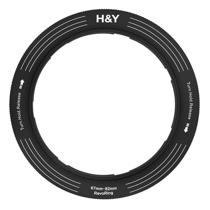 H&Y Filters REVORING 67-82mm Variable Adapter for 82mm Filters