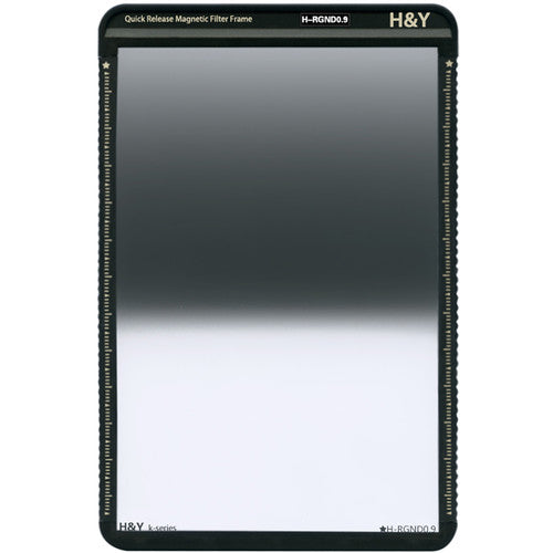 H&Y Filters K-Series Reverse-Graduated ND Filter with Quick Release Magnetic Filter Frame (100 x 150mm, 3-Stop) KR09