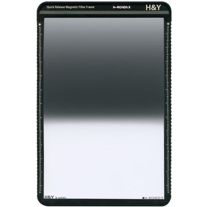 H&Y Filters K-Series Reverse-Graduated ND Filter with Quick Release Magnetic Filter Frame (100 x 150mm, 3-Stop) KR09