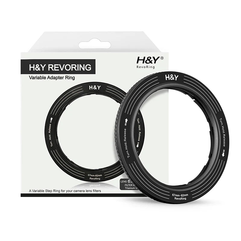 H&Y Filters REVORING 67-82mm Variable Adapter for 82mm Filters